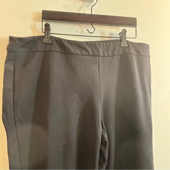 JOSEPH RIBKOFF Sz 16 Pants Pull On Jersey Knit Straight Tapered Leg  Trousers - Picture 3 of 8